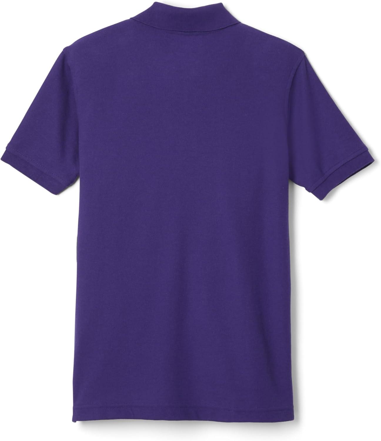imageFrench Toast Kids Pique Polo Standard ampamp HuskyPurple