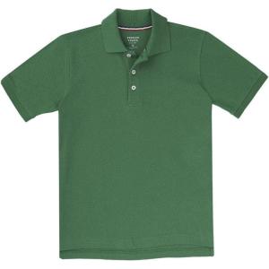 imageFrench Toast Kids Pique Polo Standard ampamp HuskyKelly Green