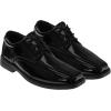 imageFrench Toast Boys Dress Shoes  Classic LaceUp Oxford Casual Dress Formal Shoes  Black Size 7 Toddler  Size 6 Big KidBlack Patent