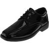imageFrench Toast Boys Dress Shoes  Classic LaceUp Oxford Casual Dress Formal Shoes  Black Size 7 Toddler  Size 6 Big KidBlack Patent