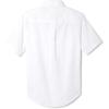 imageFrench Toast Mens Short Sleeve Poplin Dress ShirtWhite Stretch