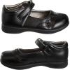imageFrench Toast Girls Mary Jane Shoes Uniform Ballet Flats Dress School Shoes for Girls Size Toddler Little Kid Big Kid AdultBlack Petal