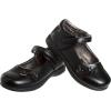imageFrench Toast Girls Mary Jane Shoes Uniform Ballet Flats Dress School Shoes for Girls Size Toddler Little Kid Big Kid AdultBlack Petal