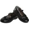 imageFrench Toast Girls Mary Jane Shoes Uniform Ballet Flats Dress School Shoes for Girls Size Toddler Little Kid Big Kid AdultClassic Black Flower