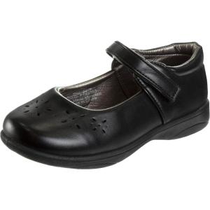 imageFrench Toast Girls Mary Jane Shoes Uniform Ballet Flats Dress School Shoes for Girls Size Toddler Little Kid Big Kid AdultBlack Flower