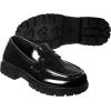 imageFrench Toast Girls Round Toe Ankle Strap Maryjane School Shoes  Mary Jane Chunky Platform Oxford Dress Shoe Pumps  BlackNavyBrown Size 125 Little KidBig KidBlack Shine